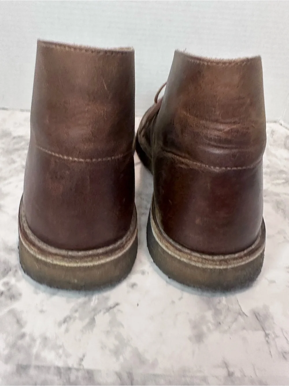 Clarks Originals Desert Boots Brown Leather Chukka Boots Men's Size 13